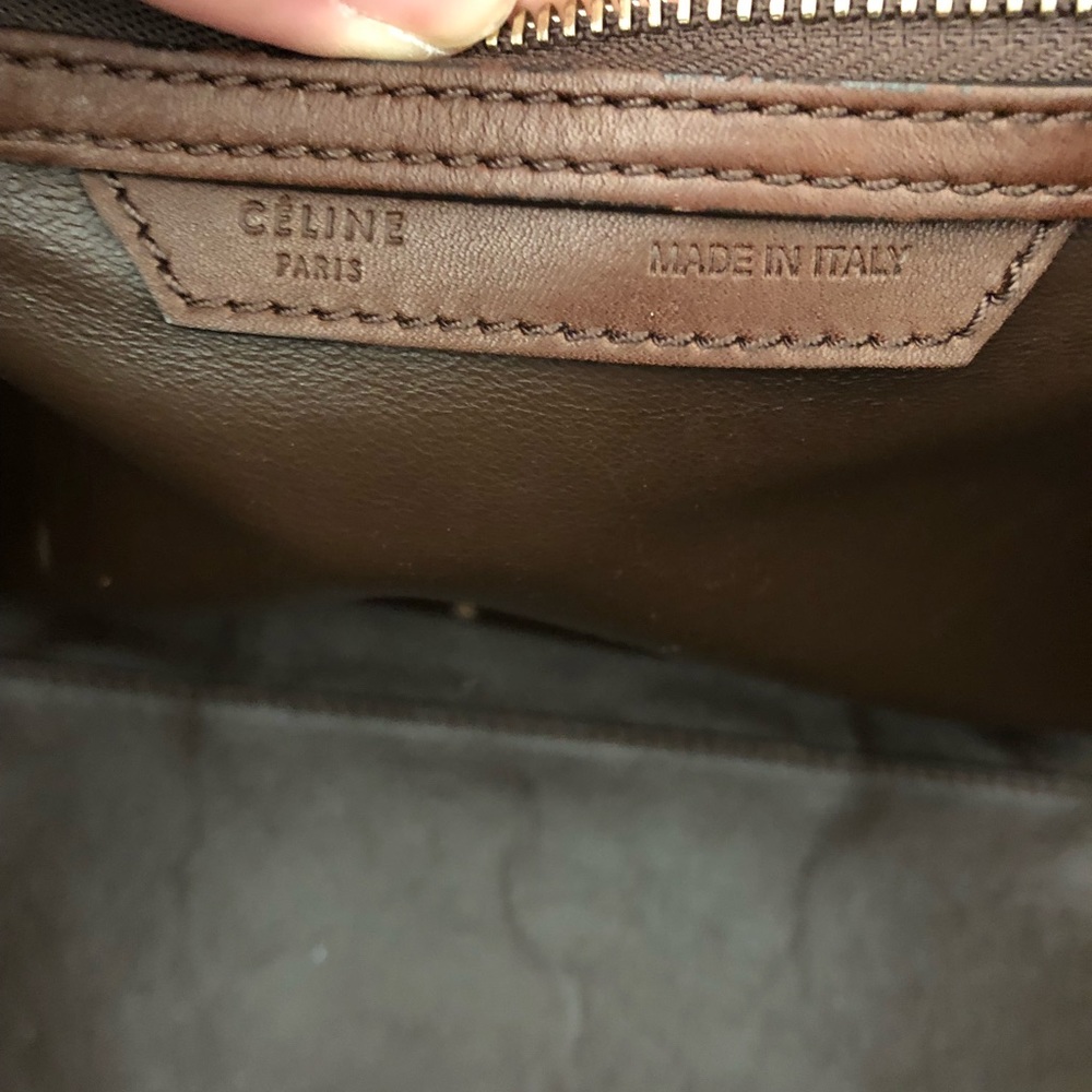 Celine Python Leather Luggage Tote - Picture 2 of 5